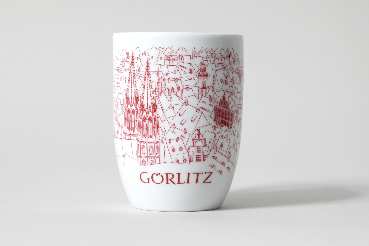 Tasse Görlitz Stadtsilhouette Tasse Görlitz Stadtsilhouette